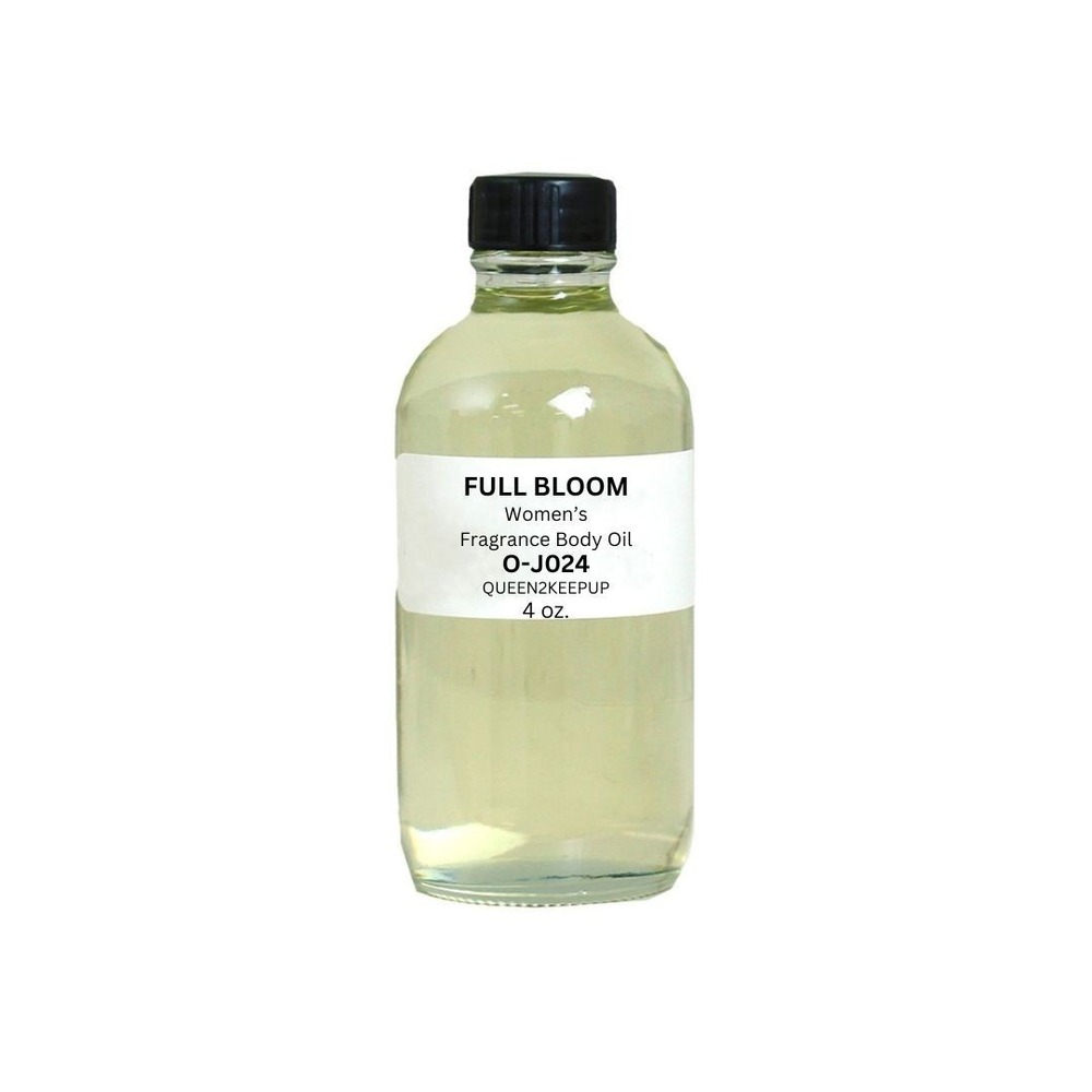 Full Bloom (Women) Body Oil 4 oz Fragrance All Natural Scent
